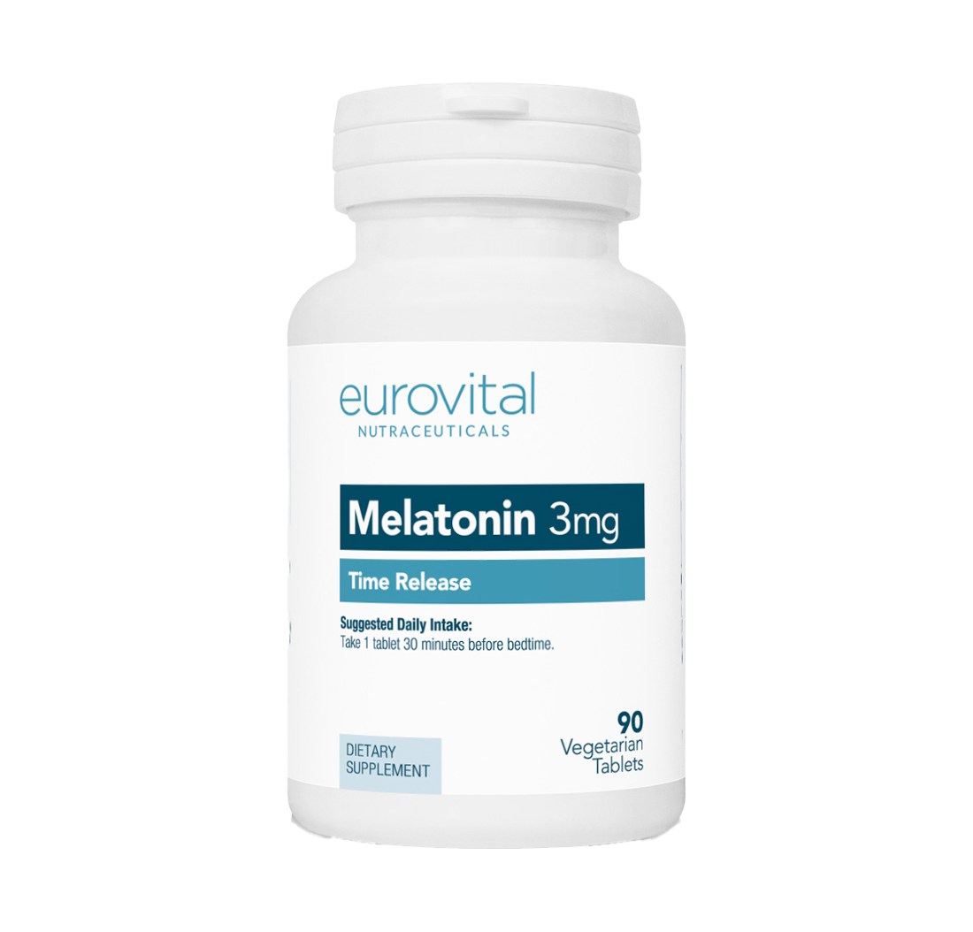 Eurovital Melatonine 3mg Time Release 90 tabletten