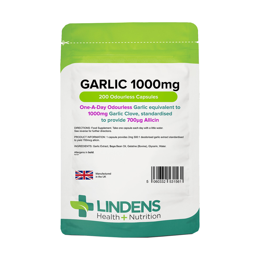 Linden's garlic 1000 mg 200 odorless capsules
