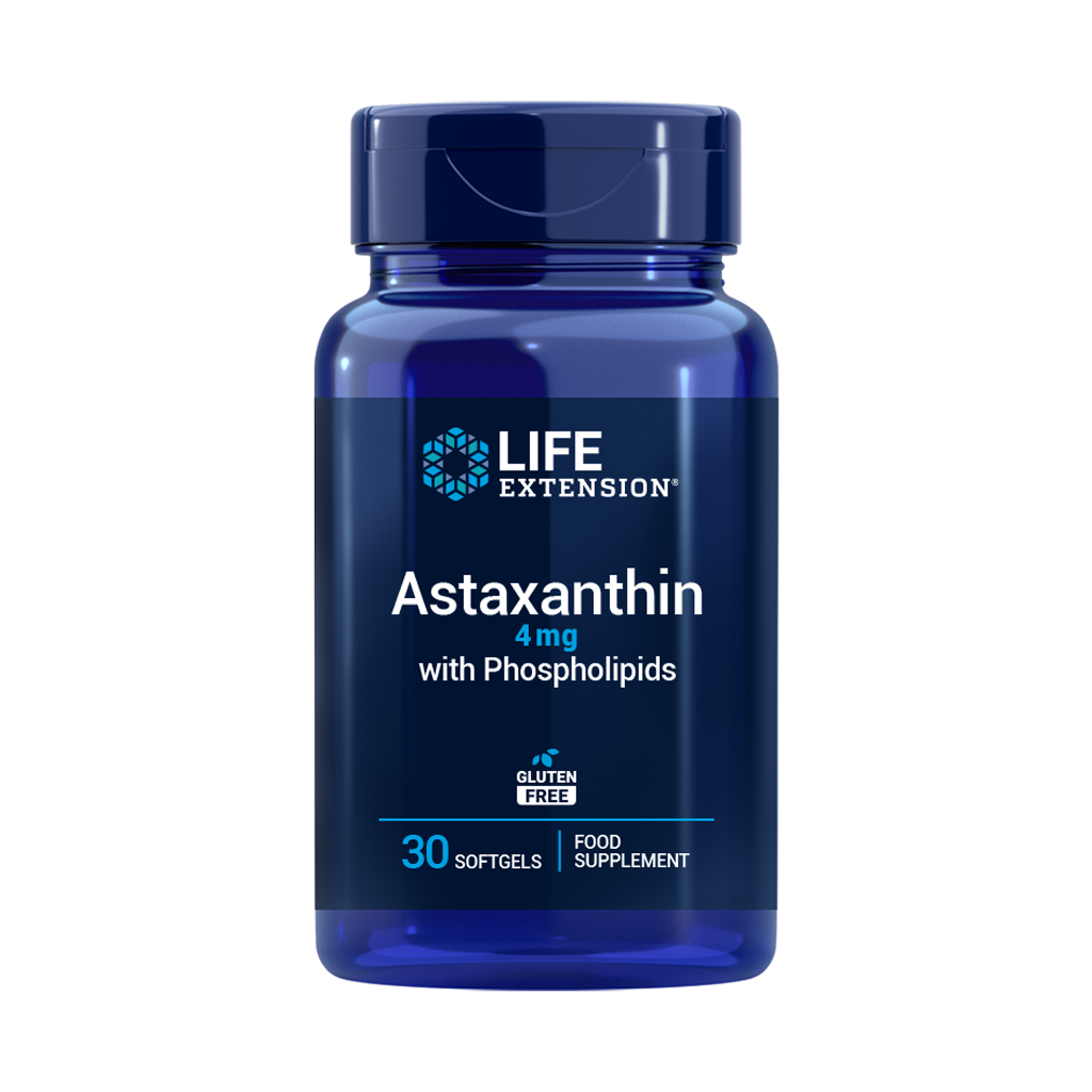 life extension astaxanthin with phospholipids 30 softgels