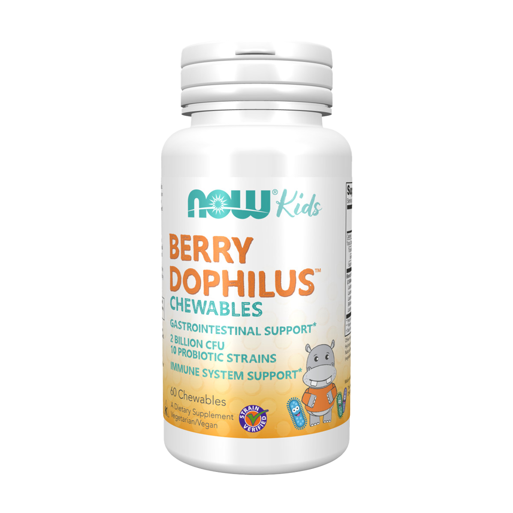 now foods berrydophilus kids 60 chewables 1