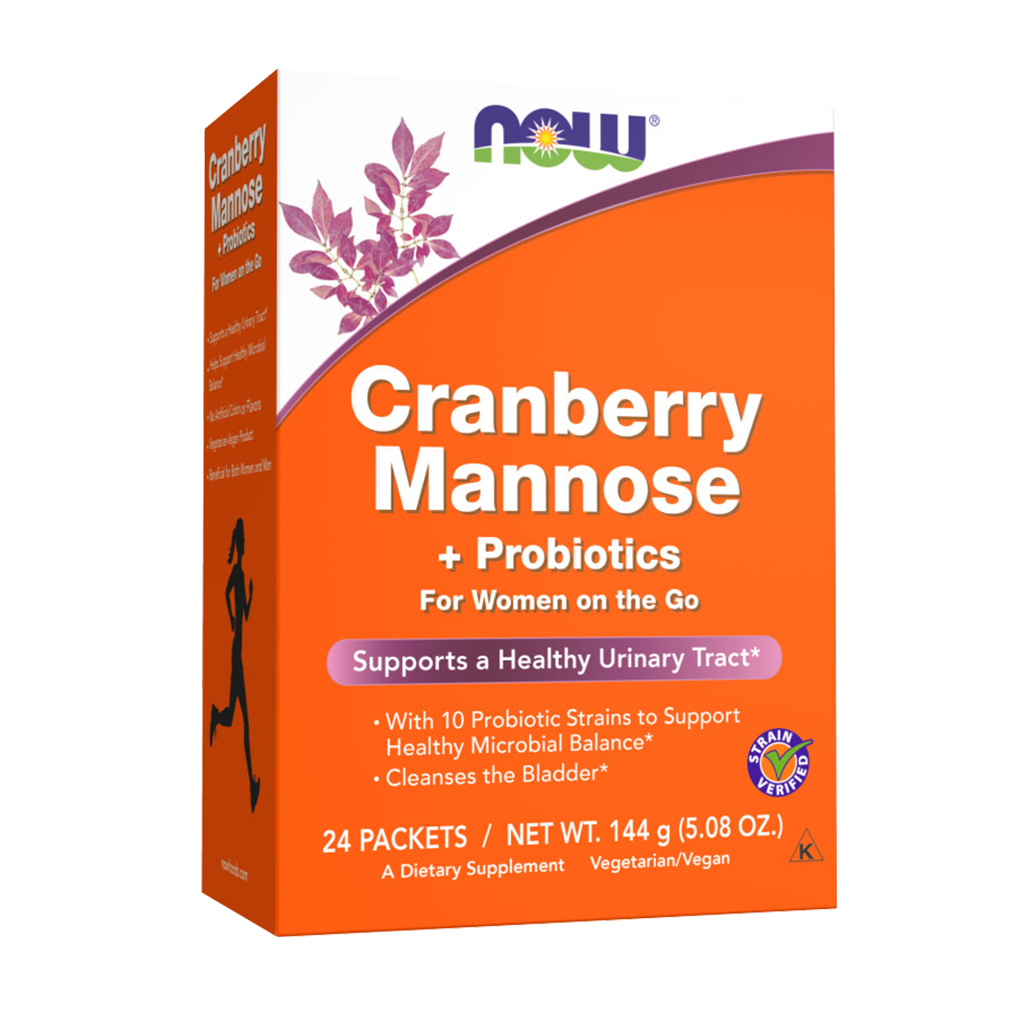 Cranberry & Mannose Probiotiska Sticks (24 stycken)