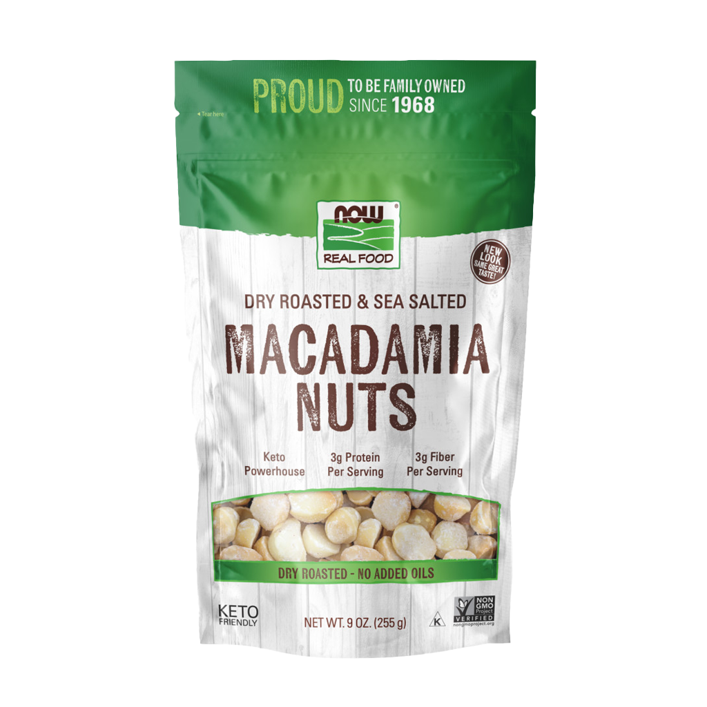 now foods macademia nuts dry roasted salted 255 gr 1