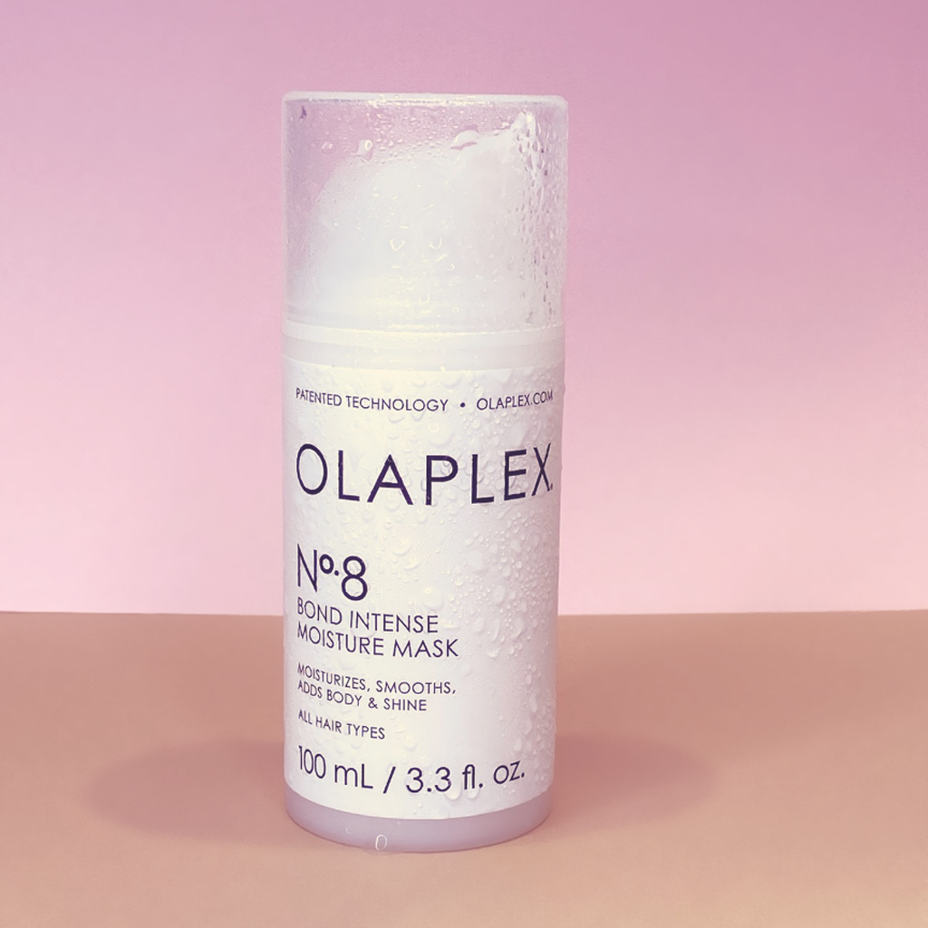 olaplex no8 bond intensive moisture mask wet bottle