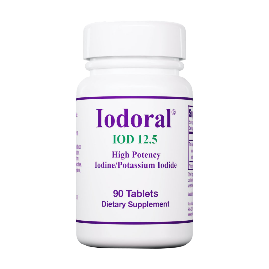 Iodoral 12.5 mg (180 tablets) front jar