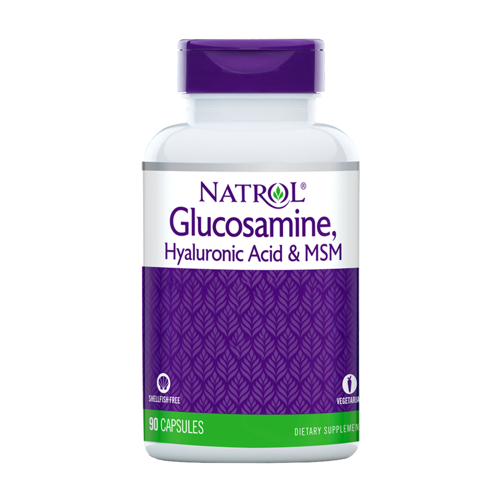 natrol glucosamine hyaluronic acid msm 90 capsules 1