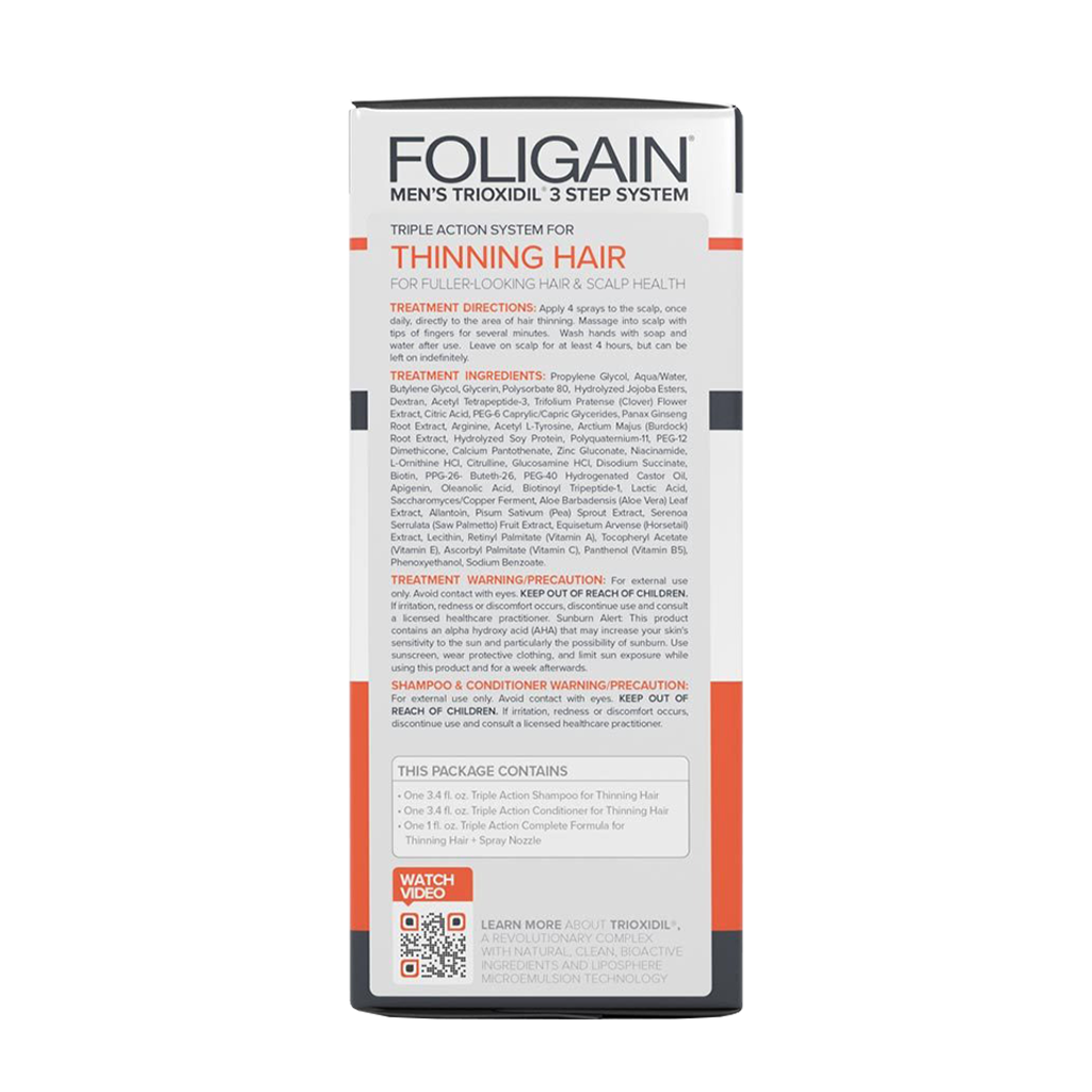 FOLIGAIN Trial Set for Men with Thinning Hair