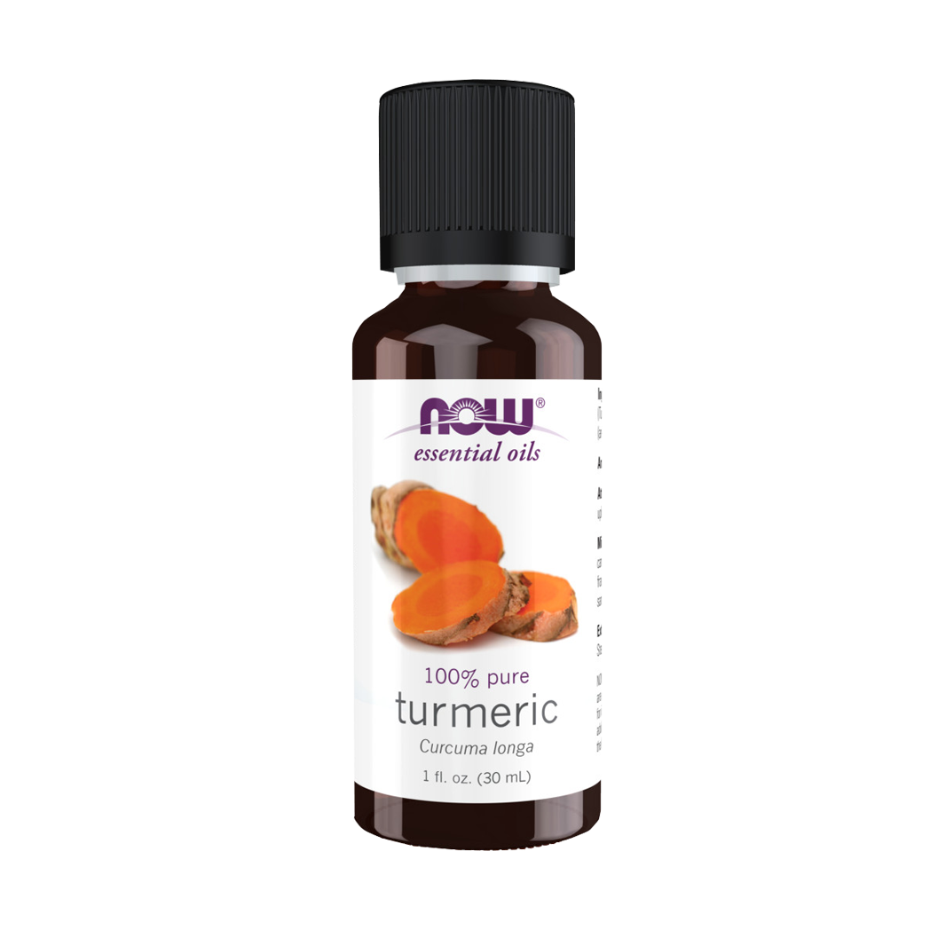 NOW Foods Turmeric Oil (30 ml) Front cover